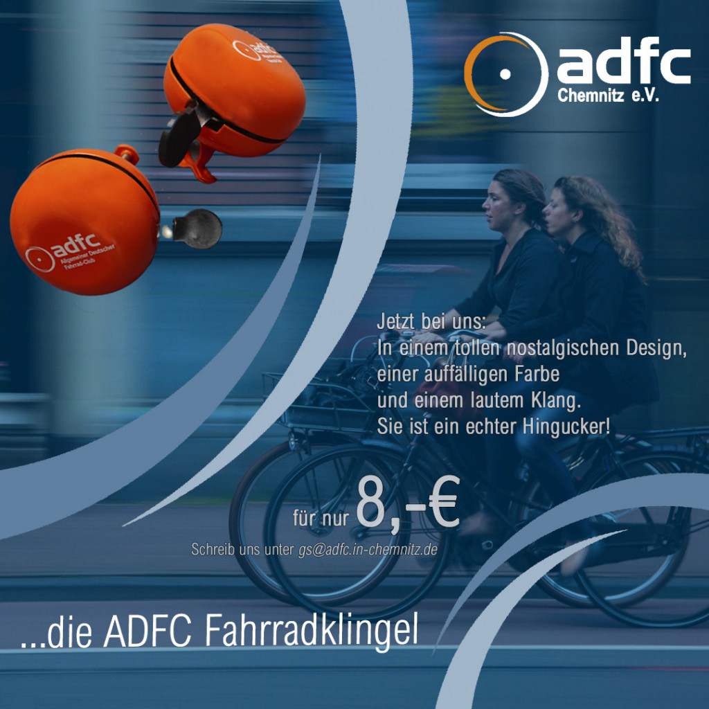 ADFC-Fahrradklingel für 8 EUR